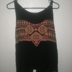 SCOBE Brand  Top  Size Large  Black  Tank Top